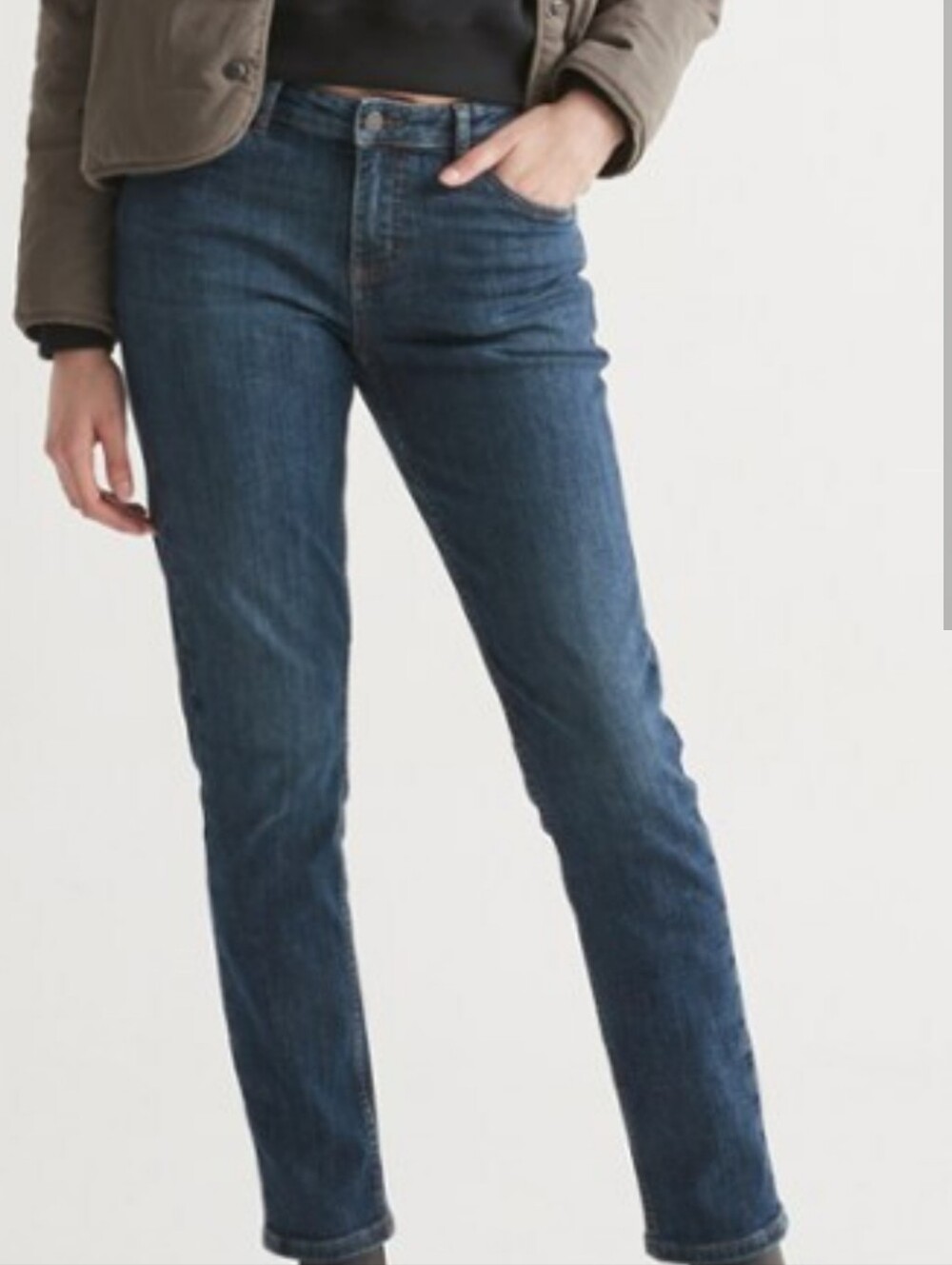 Du/er Stay Dry Fireside Denim Skinny Jeans Women's High Rise Fleece Lined 29